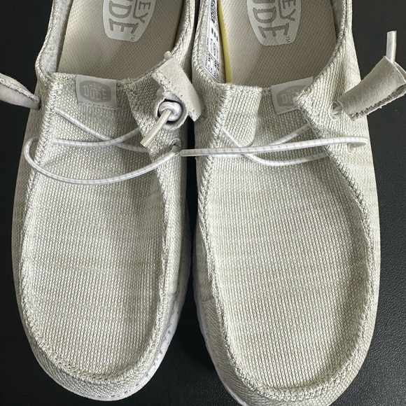 Sold Hey Dude Wendy Canvas Mint green Women's Lightweight Shoes shoes Size 9 - Picture 4 of 6